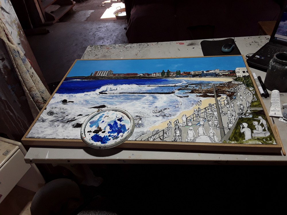 A week or two out from completion.